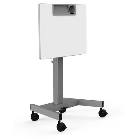 LUXOR Pneumatic Adjustable Height Flip Top Student Desk/Nesting Desk STUDENT-P-TILT